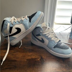 Nike Kids Ice Blue Jordan’s